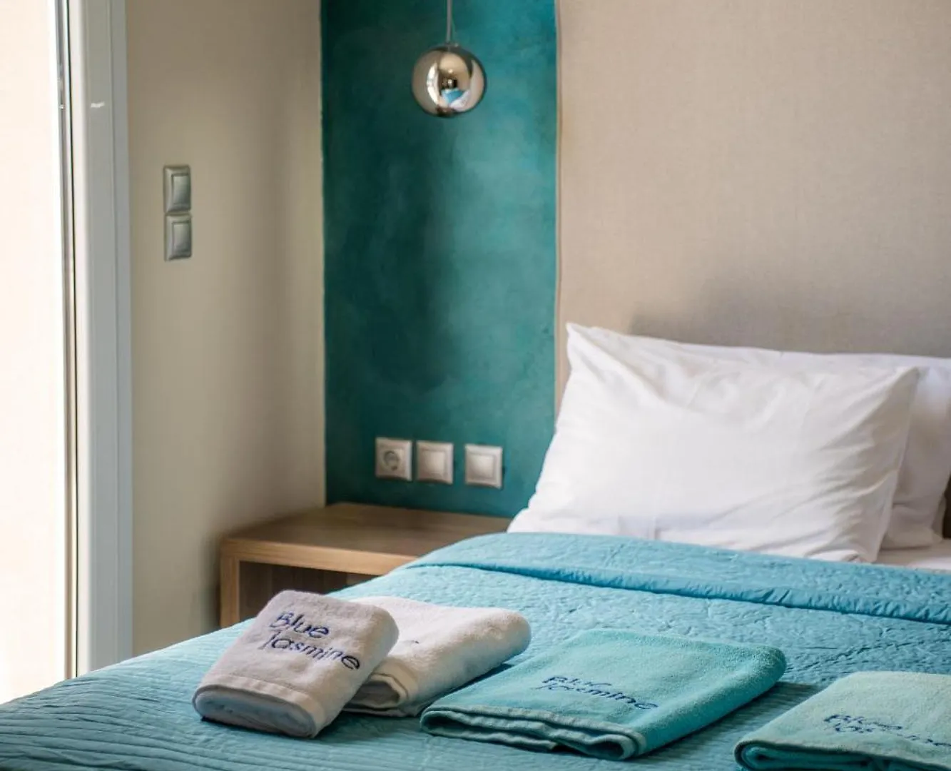 아파트호텔 Blue Jasmine Hotel Skala  그리스